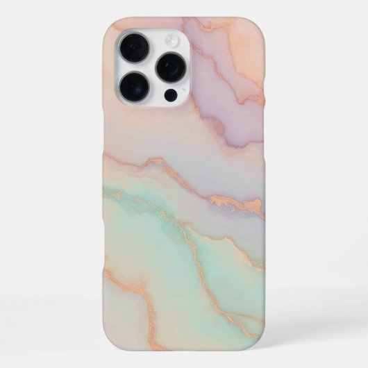 Die Schönheit des Marmors iPhone Hülle (Rückseite)