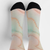 Die Schönheit des Marmors Socken (Oben)