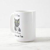 Die Schönheit des Museums Kaffeetasse (Vorderseite Links)