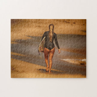 Die Schönheit des Surfbrettes - Foto Puzzle