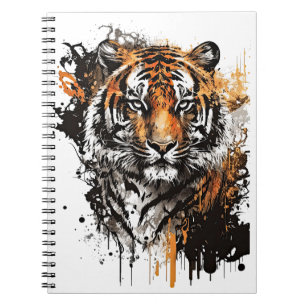 Die Schönheit des Tigers Notizblock