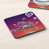 Die Schönheit des Untersetzer Herz (Linke Seite)