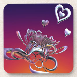 Die Schönheit des Untersetzer Herz