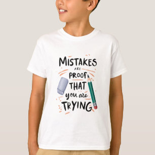 Die Schönheit des Versuchens Lernen in jedem Lösch T-Shirt