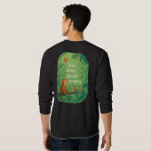 Die Schönheit des Werden Sweatshirt (Schwarz voll)