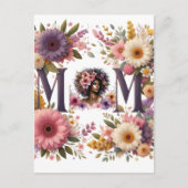 Die Schönheit einer Mutter Postkarte (Vorderseite)