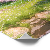 Die Schönheit eines einfachen Lebens Poster (Ecke)