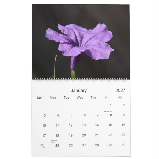 Die Schönheit eines Gartens, Blumen-Kalender 2014 Kalender (Jan 2027)