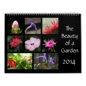 Die Schönheit eines Gartens, Blumen-Kalender 2014 Kalender (Titelbild)