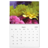Die Schönheit eines Gartens, Blumen-Kalender 2016 Kalender (Mär 2026)