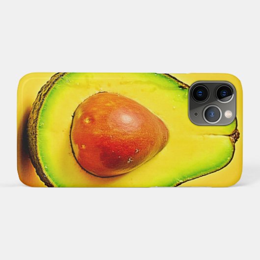 Die Schönheit eines gesunden Avocadodesigns Case-Mate iPhone Hülle (Rückseite (Horizontal))