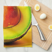 Die Schönheit eines gesunden Avocadodesigns Geschirrtuch (Viertel Falte)