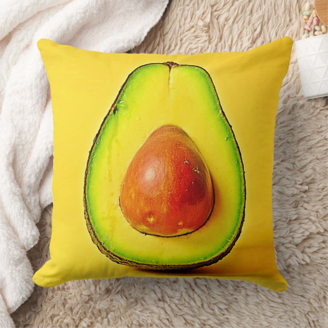 Die Schönheit eines gesunden Avocadodesigns Kissen (Decke)