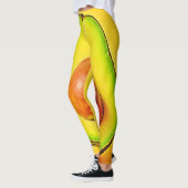 Die Schönheit eines gesunden Avocadodesigns Leggings (Links)