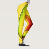 Die Schönheit eines gesunden Avocadodesigns Leggings (Rechts)
