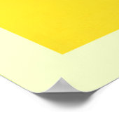 Die Schönheit eines gesunden Avocadodesigns Poster (Ecke)