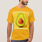 Die Schönheit eines gesunden Avocadodesigns T-Shirt (Vorderseite)