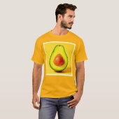Die Schönheit eines gesunden Avocadodesigns T-Shirt (Vorne ganz)