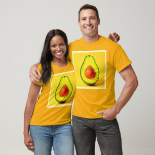 Die Schönheit eines gesunden Avocadodesigns T-Shirt