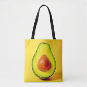 Die Schönheit eines gesunden Avocadodesigns Tasche (Vorderseite)