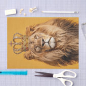 Die Schönheit eines Löwen Seidenpapier (Handwerk)