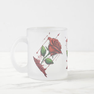 Die Schönheit entfalten: Der Rosenknospe Promise Mattglastasse