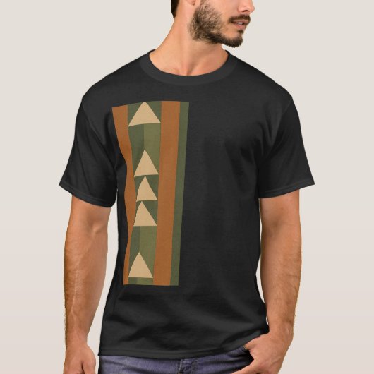 Die Schönheit geometrischer Figuren T-Shirt (Vorderseite)