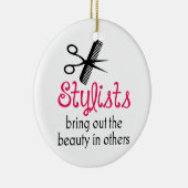 DIE SCHÖNHEIT IN ANDEREN KERAMIK ORNAMENT (Rechts)