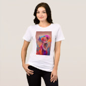 die Schönheit innen Tri-Blend Shirt (Vorderseite voll)