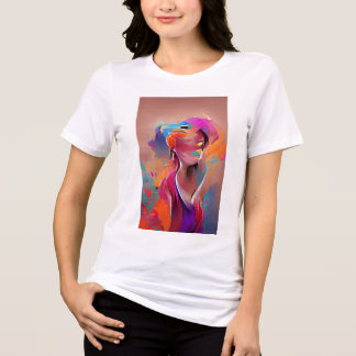 die Schönheit innen Tri-Blend Shirt