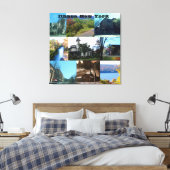 DIE SCHÖNHEIT ITHACAS, NEW YORK LEINWANDDRUCK (Insitu (Schlafzimmer))