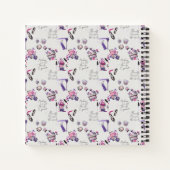 Die Schönheit kommt aus dem Inneren Notizblock (Rückseite)