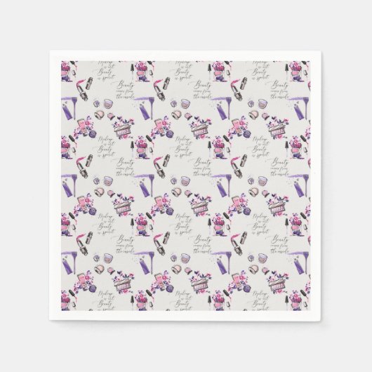 Die Schönheit kommt aus dem Inneren Serviette (Vorderseite)