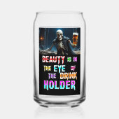 Die Schönheit liegt im Auge des Getränkehändlers Dosenglas (Rückseite)