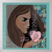 Die Schönheit liegt in Ihrem Herzen Poster (Vorne)