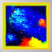 Die Schönheit Nebulas und Galaxien. Jetzt kaufen Poster (Vorne)