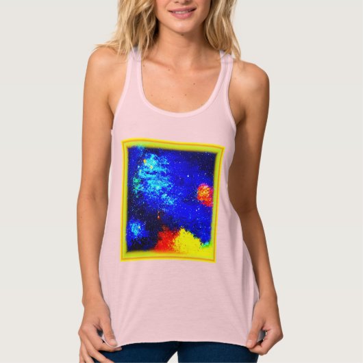 Die Schönheit Nebulas und Galaxien. Jetzt kaufen Tank Top (Vorderseite)