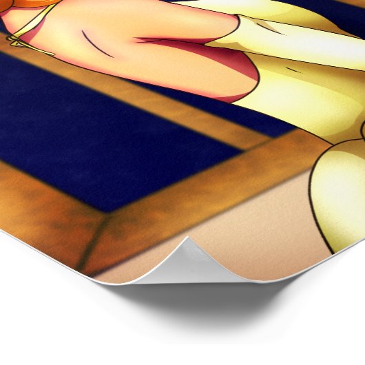 Die Schönheit Poster (Ecke)