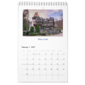 Die Schönheit Rumäniens, Single Page Calendar Kalender (Feb 2027)