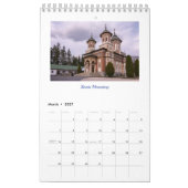Die Schönheit Rumäniens, Single Page Calendar Kalender (Mär 2027)