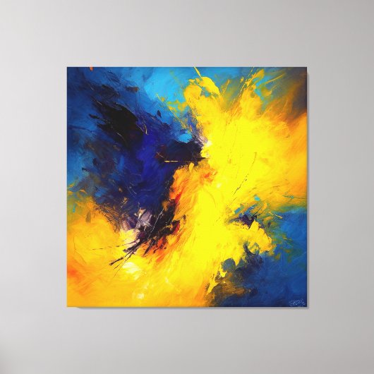 Die Schönheit und das Biest von A.H. Leinwanddruck (Vorderseite)