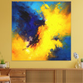 Die Schönheit und das Biest von A.H. Leinwanddruck (Insitu (Wohnzimmer))