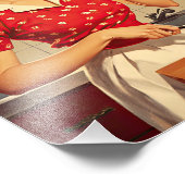 Die Schönheit und das Coole Fotodruck (Ecke)