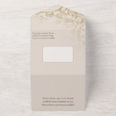 Die Schönheit und das Thema "Beast Fairy Tale" All In One Einladung (Außenbereich)