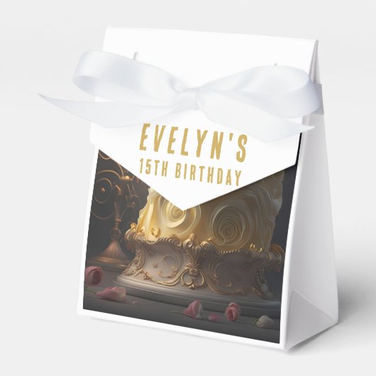 Die Schönheit und der Kuchen der Bestie - Geburtst Geschenkschachtel (Vorderseite)