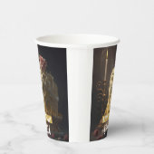 Die Schönheit und der Kuchen der Bestie - Geburtst Pappbecher (Rechts)