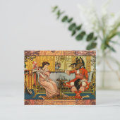 Die Schönheit und die Kunst der Bestie Postkarte (Stehend Vorderseite)