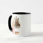 Die Schönheit und die Tasse des Brotes (Vorderseite Links)