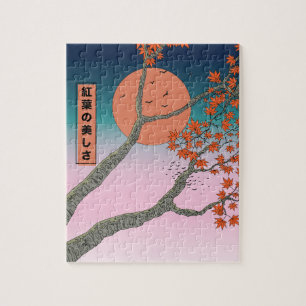 Die Schönheit von Ahornblättern Puzzle