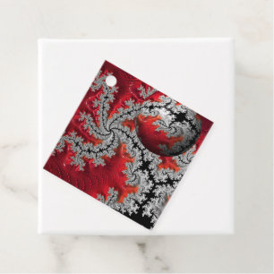 Die Schönheit von Mandelbrots Geschenketiketten Geschenkanhänger